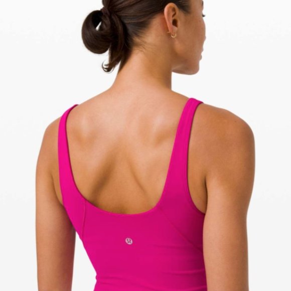 Lululemon Align Tank Ripened Raspberry  SZ 14 - Like new! - Picture 3 of 5